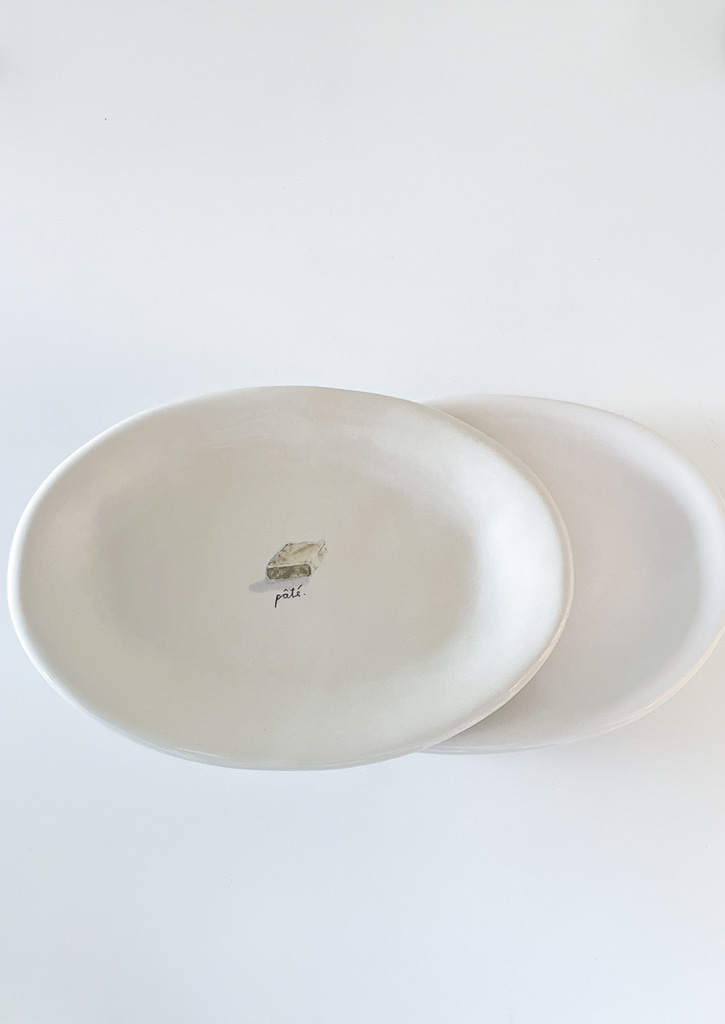 Pate Ceramic dish plate