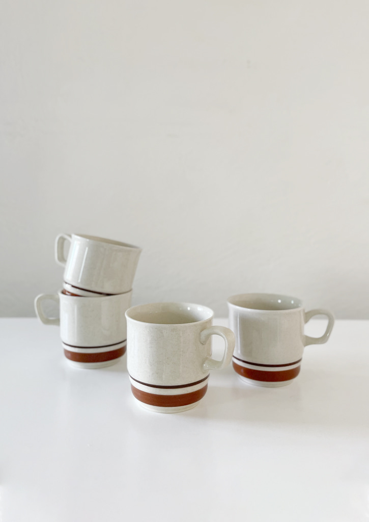 Sienna brown coffee/tea mug