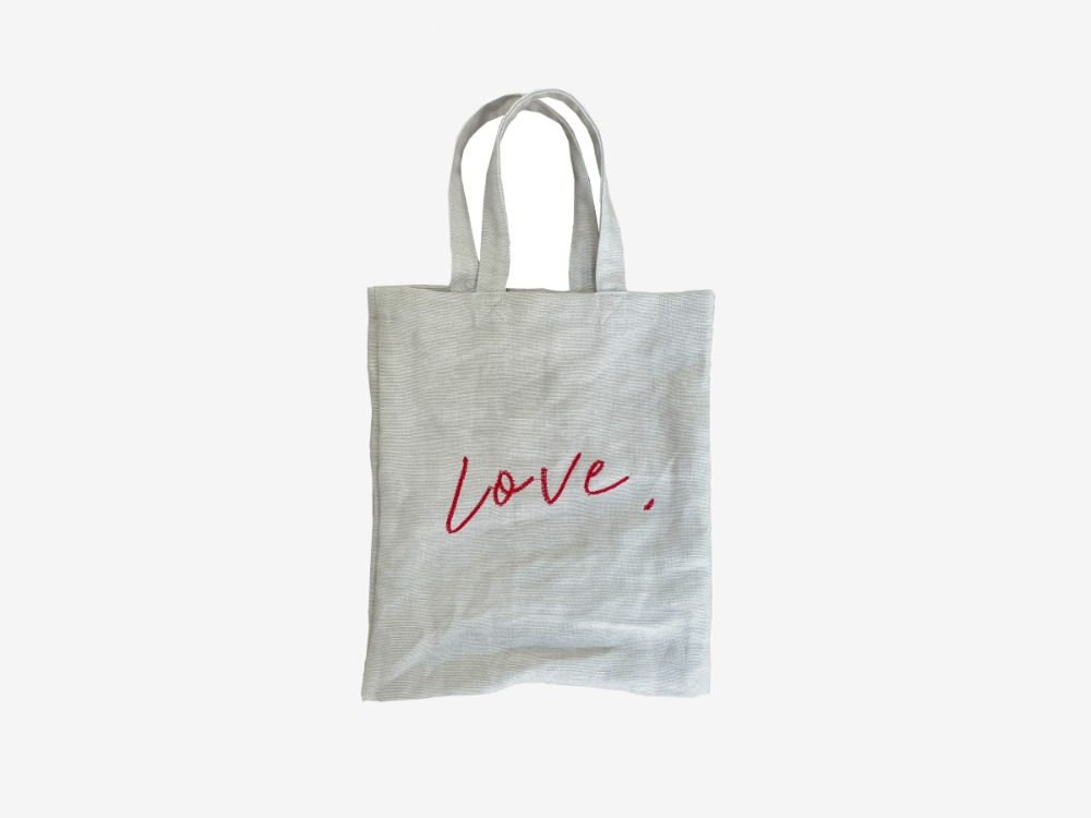 Via Love mini linen bag